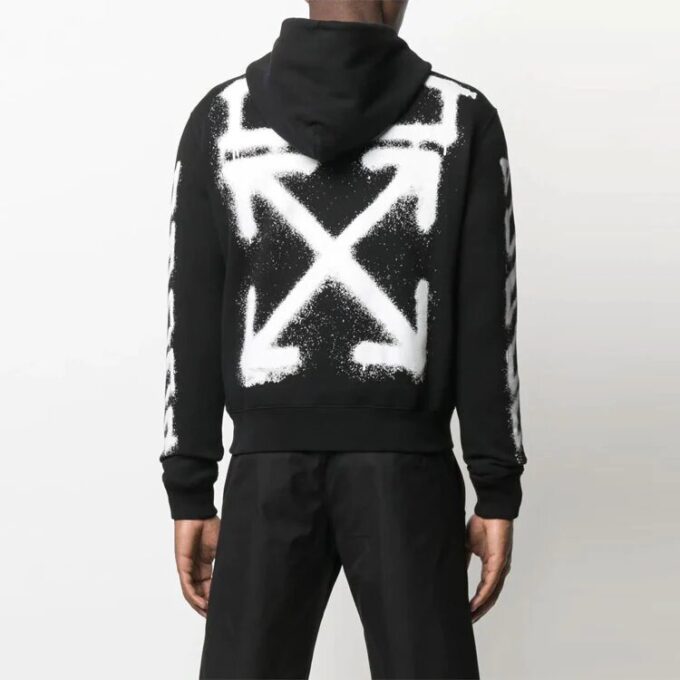 Off-White Bărbați SS21 Logo imprimat Negru