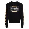 Off-White Bărbați SS21 Pictură Caravaggio Negru