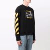 Off-White Bărbați SS21 Pictură Caravaggio Negru