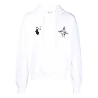 Off-White Bărbați SS21 Tricou alb cu imprimeu logo Off-White Bărbați SS21 Tricou alb cu imprimeu logo