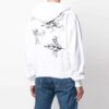 Off-White Bărbați SS21 Tricou alb cu imprimeu logo