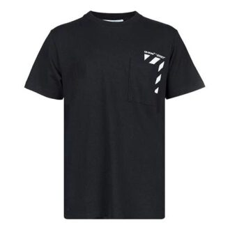 Off-White Bărbați SS22 cu imprimeu cu litere și dungi, Pantaloni Scurți, negru Off-White Bărbați SS22 cu imprimeu cu litere și dungi, Pantaloni Scurți, negru