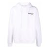 Off-White Bărbați SS22 Culoare solidă Imprimare logo Alb