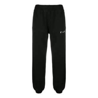 Off-White Bărbați SS22 Dungi diagonale Pantaloni sport casual/pantaloni/joggers, versiune negru Off-White Bărbați SS22 Dungi diagonale Pantaloni sport casual/pantaloni/joggers, versiune negru