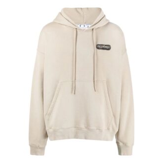 Off-White Bărbați SS22 Imprimare cu logo Croială largă Bej Off-White Bărbați SS22 Imprimare cu logo Croială largă Bej