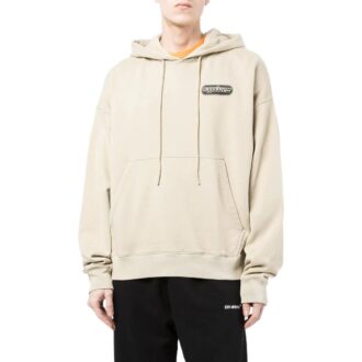 Off-White Bărbați SS22 Imprimare cu logo Croială largă Bej Off-White Bărbați SS22 Imprimare cu logo Croială largă Bej