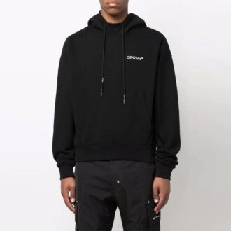 Off-White Bărbați SS22 Imprimare logo Negru Off-White Bărbați SS22 Imprimare logo Negru