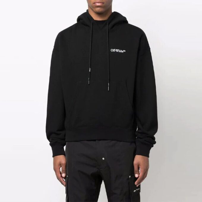 Off-White Bărbați SS22 Imprimare logo Negru