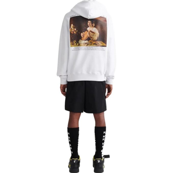 Off-White Bărbați SS22 Imprimat Alb