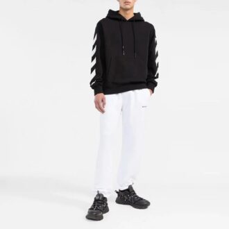 Off-White Bărbați SS22 Imprimeu cu săgeți Croială largă Toamnă Negru Off-White Bărbați SS22 Imprimeu cu săgeți Croială largă Toamnă Negru