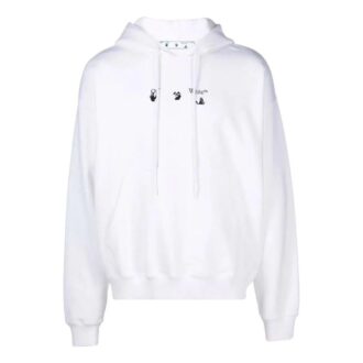 Off-White Bărbați SS22 Model cu imprimeu cu săgeți și copaci, versiune albă Off-White Bărbați SS22 Model cu imprimeu cu săgeți și copaci, versiune albă