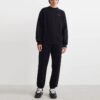 Off-White Bărbați SS22 Tricou cu imprimeu, guler rotund, negru