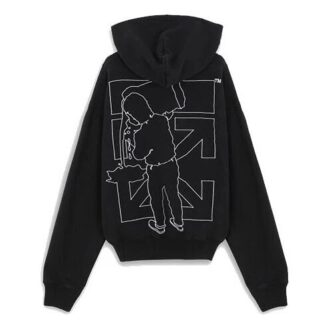 Off-White Bărbați Workers Logo Negru