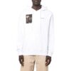 Off-White Pantaloni bărbați FW22 cu imprimeu cu personaje, croială largă, albi