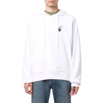 Off-White Pantaloni scurți casual drepți pentru bărbați, colecția SS22, cu imprimeu, talie elastică, negru