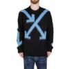 Off-White Pantaloni scurți pentru bărbați SS21 cu imprimeu Arrows, negri