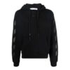 Off-White Pantaloni scurți sport pentru bărbați FW21 cu detalii în formă de Arrows, negru