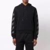 Off-White Pantaloni scurți sport pentru bărbați FW21 cu detalii în formă de Arrows, negru