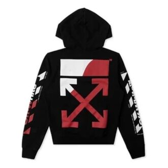 Off-White pentru bărbați, cu imprimeu, croială largă, negru Off-White pentru bărbați, cu imprimeu, croială largă, negru