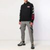 Off-White pentru bărbați, cu imprimeu, croială largă, negru