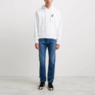 Off-White pentru bărbați Degrad Arrows Loose Fit Alb Off-White pentru bărbați Degrad Arrows Loose Fit Alb