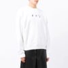 Off-White pentru bărbați FW21 cu model de Arrows, croială largă, alb