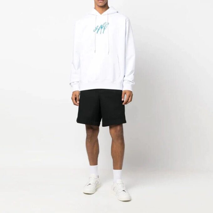 Off-White pentru bărbați FW22 cu imprimeu, versiune albă