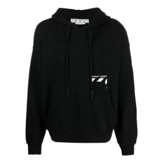 Off-White pentru bărbați FW22, culoare uni, imprimeu cu logo, șnur, toamnă, negru Off-White pentru bărbați FW22, culoare uni, imprimeu cu logo, șnur, toamnă, negru