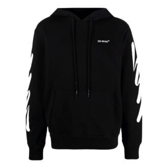 Off-White pentru bărbați, imprimeu cu model monocrom, negru Off-White pentru bărbați, imprimeu cu model monocrom, negru