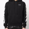 Off-White pentru bărbați, imprimeu cu model monocrom, negru