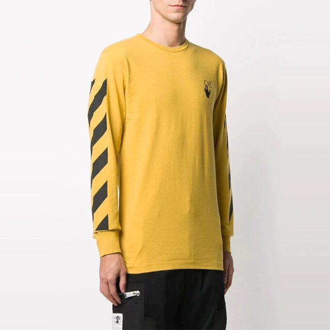 Off-White pentru bărbați, imprimeu, galben