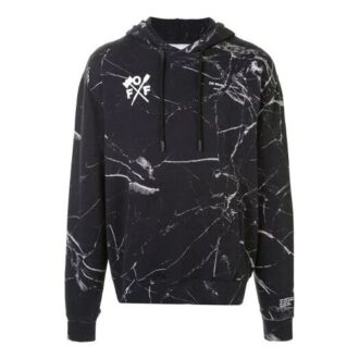 Off-White pentru bărbați SS21 cu imprimeu mare negru Off-White pentru bărbați SS21 cu imprimeu mare negru