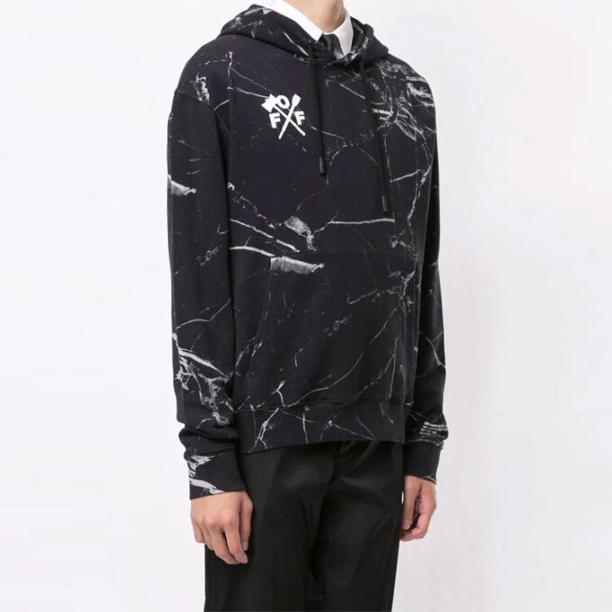 Off-White pentru bărbați SS21 cu imprimeu mare negru