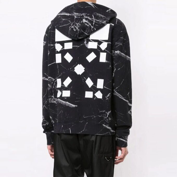 Off-White pentru bărbați SS21 cu imprimeu mare negru