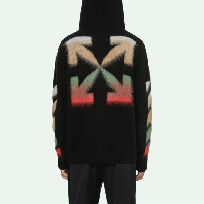 Off-White pentru bărbați SS21 din piele de căprioară cu dungi negre