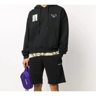 Off-White pentru bărbați The Kiss Printing Negru Off-White pentru bărbați The Kiss Printing Negru