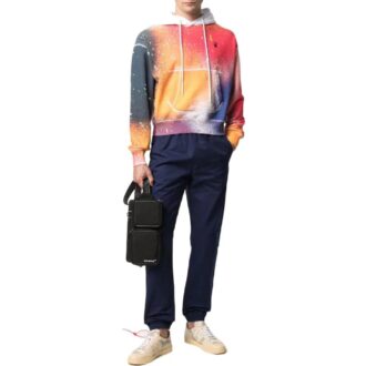 Off-White pentru bărbați x GAMAKATSU Crossover SS22 cu logo brodat pe piept, mâneci lungi, croială lejeră Off-White pentru bărbați x GAMAKATSU Crossover SS22 cu logo brodat pe piept, mâneci lungi, croială lejeră