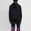Off-White Tricou negru cu logo pentru bărbați, colecția SS21