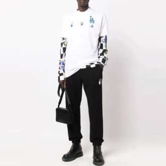 Off-White x New Era x MLB Crossover SS22 LA Dodgers Logo Printing Pantaloni Scurți Ordinary Version White Off-White x New Era x MLB Crossover SS22 LA Dodgers Logo Printing Pantaloni Scurți Ordinary Version White