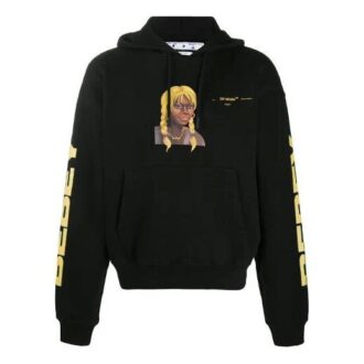 Off-White x Theophilus London Crossover Bebey Printing Casual Cozy Negru