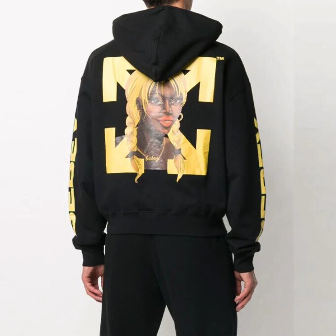 Off-White x Theophilus London Crossover Bebey Printing Casual Cozy Negru