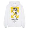 Off-White x UNDERCOVER Crossover cu imprimeu logo pe ambele părți, alb