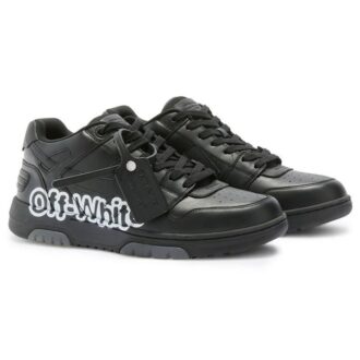 Out Of Office Low-Top Sneakers For Walking „Black White”