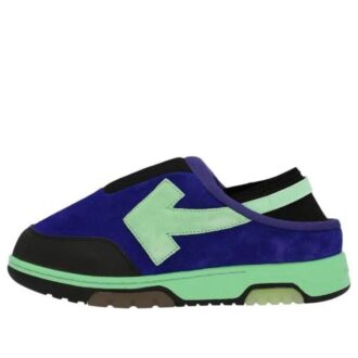 Out Of Office Mule Sneakers „Purple Green”