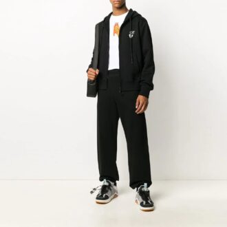 Painting Arrow Zipper Long Classic Black Painting Arrow Zipper Long Classic Black