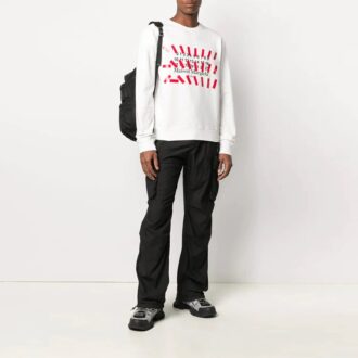 Pantaloni cargo negri Off-White pentru bărbați SS21 cu logo