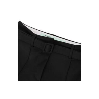 Pantaloni casual negri Off-White