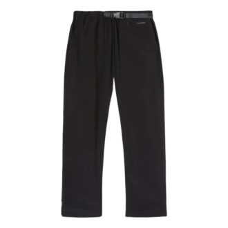 Pantaloni casual Off-White pentru bărbați, colecția SS22, cu croi drept, de culoare solidă, negru Pantaloni casual Off-White pentru bărbați, colecția SS22, cu croi drept, de culoare solidă, negru