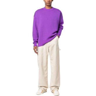 Pantaloni cu croi larg „Alb” Pantaloni cu croi larg „Alb”
