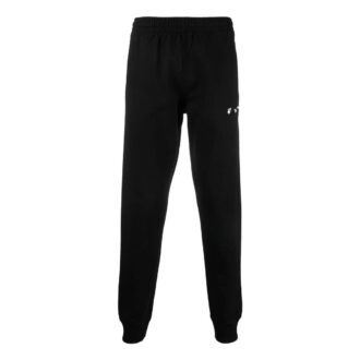 Pantaloni de trening din bumbac Hands Off „Negru”